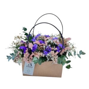 BOLSO KRAFT FLORAL