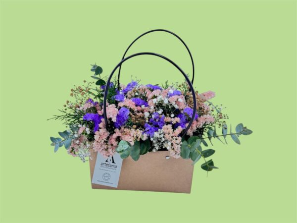 FLORAL KRAFT BAG